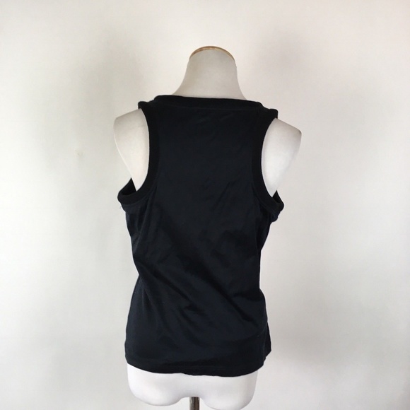 Fendi Black Tank Top Mesh Lined - Picture 6 of 7